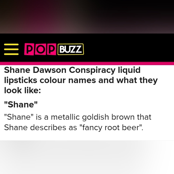 NIB🔥Limited Edition JStar "Shane" Velour Liquid Lipstick Matte Metallic Br❤️🔥 - Picture 7 of 11